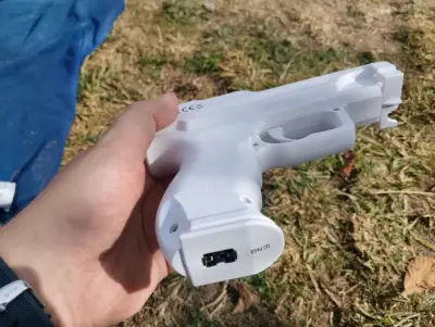 Pistola de Juego Wiigun Blanca para Nintendo wii - miniatura 3