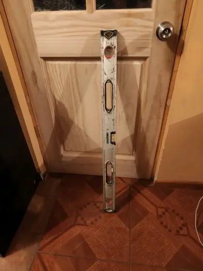 Nivel de burbuja metálico de 120 cm - miniatura 1