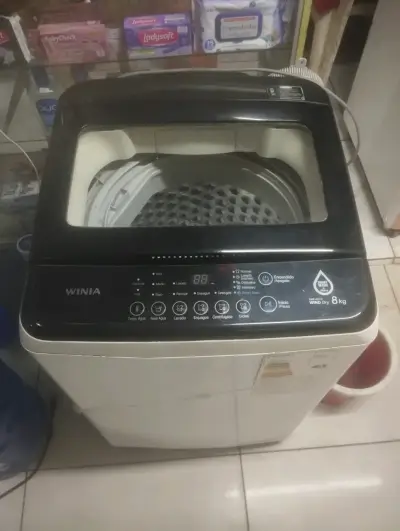 Lavadora automática Winia 8 kg con Wind Dry - miniatura 1