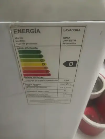Lavadora automática Winia 8 kg con Wind Dry - miniatura 2