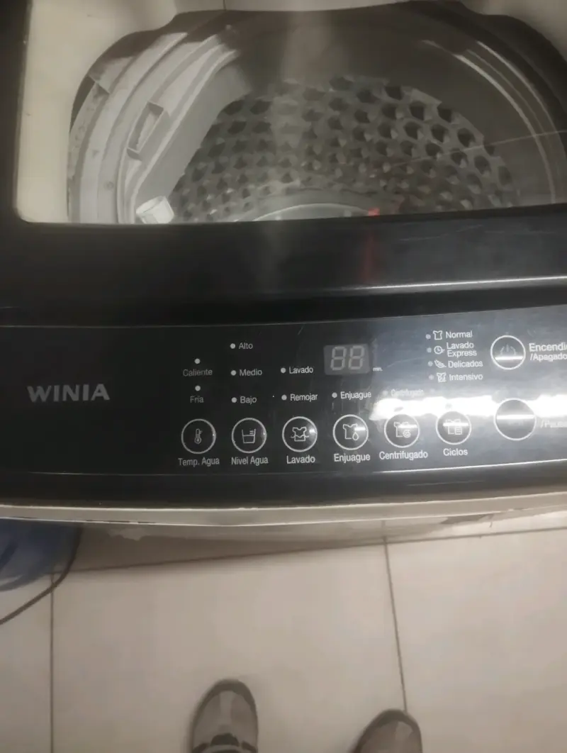 Lavadora automática Winia 8 kg con Wind Dry - 3