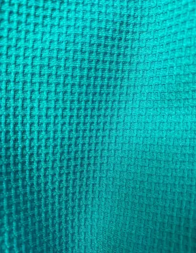 Vestido io azul turquesa con cinturón metálico - miniatura 4