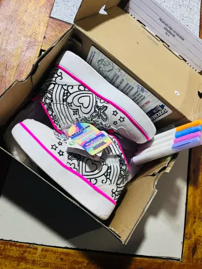 Zapatillas deportivas unisex coloridas talla 36 - miniatura 3