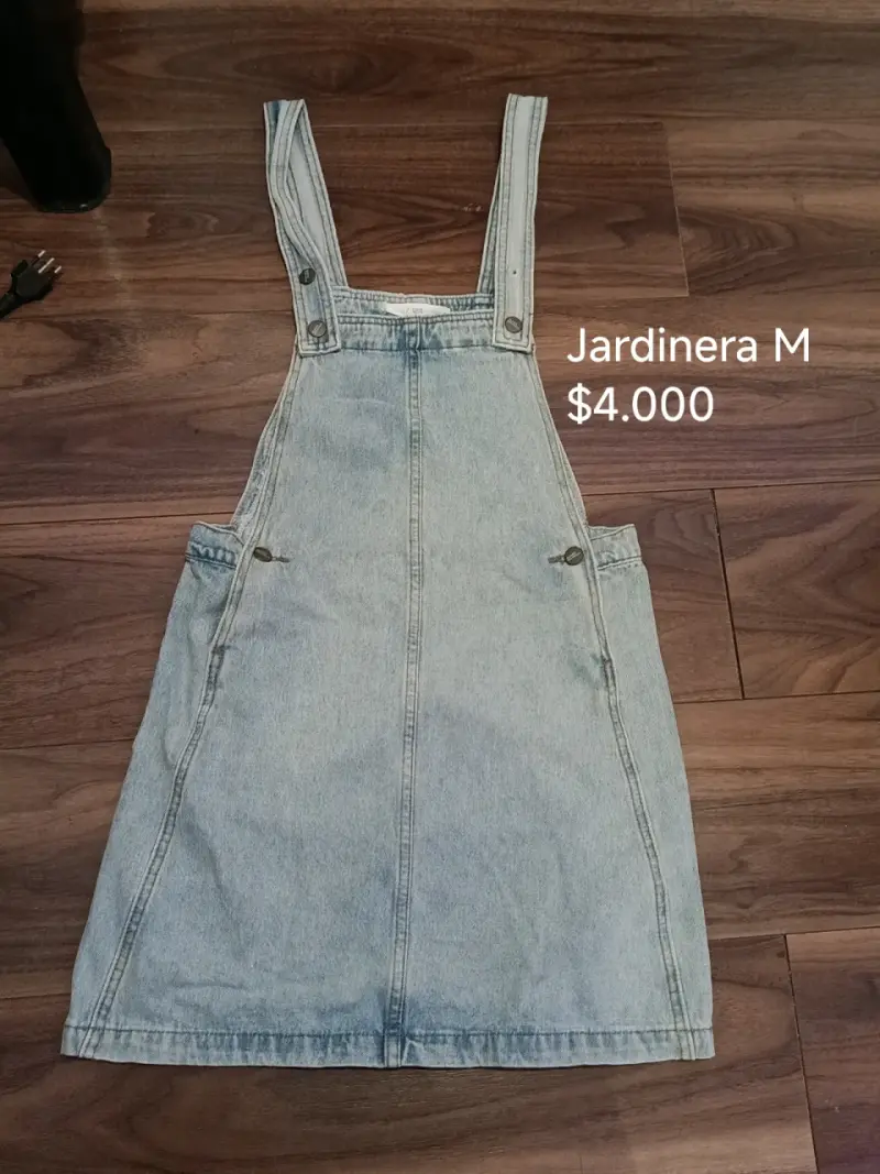 Jardinera de Mezclilla Talla M