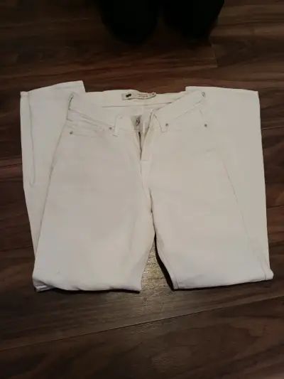 Jeans blancos personalizados talla 36 - miniatura 1