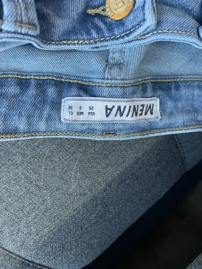 Jeans Menina Denim Azul Claro Talla 36 - miniatura 4
