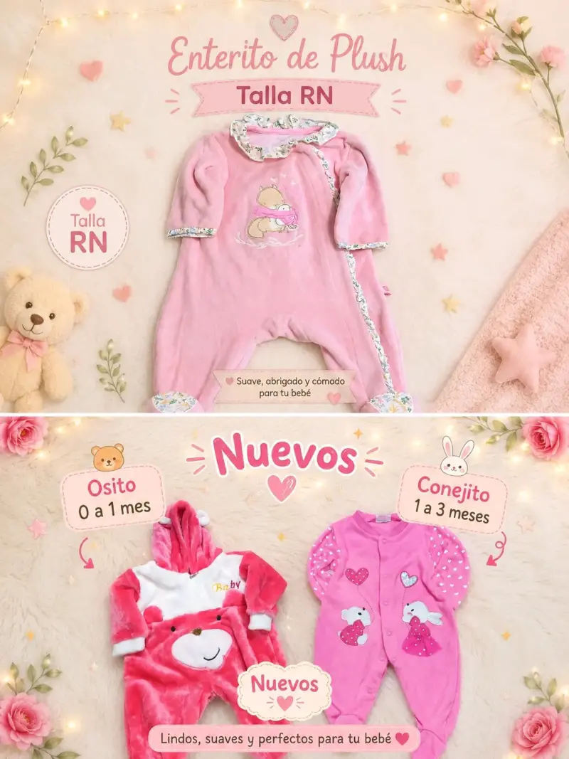 Ropita de Niña de 0 a 4 meses - 1