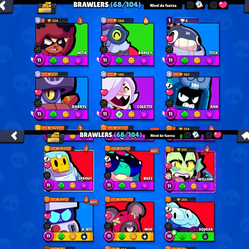 Cuenta de juego Brawl Stars - 3