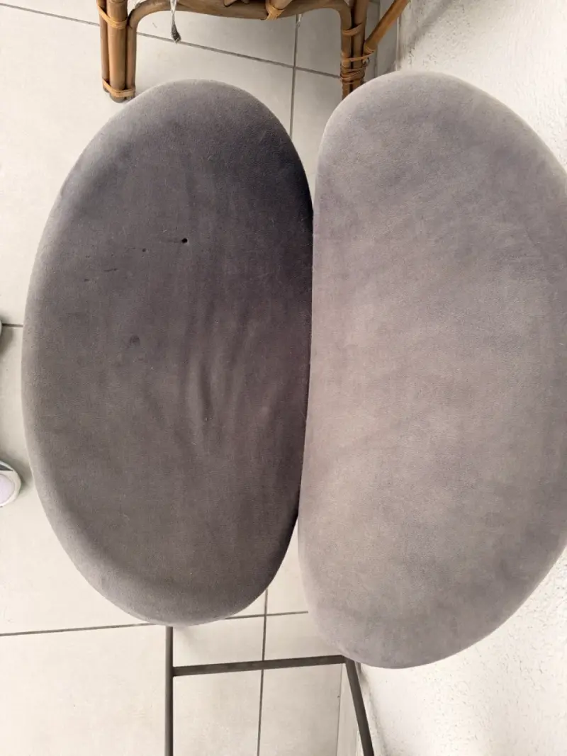 Silla de diseño moderno gris - 3