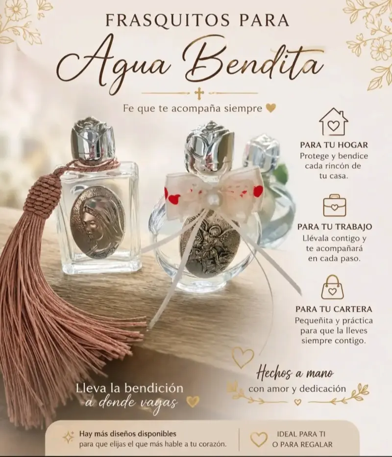 Oratorios de bolsillo artesanales bendecidos - 2