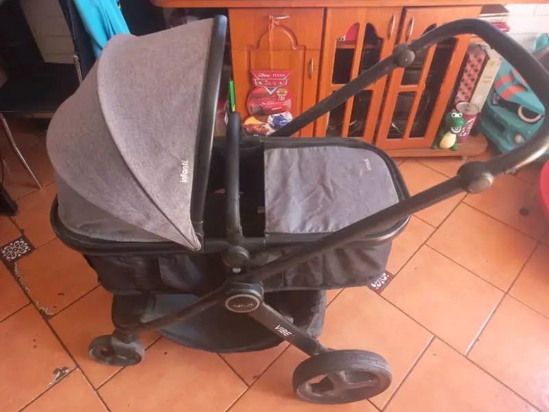 Coche de bebé Infanti Vibe gris - 5