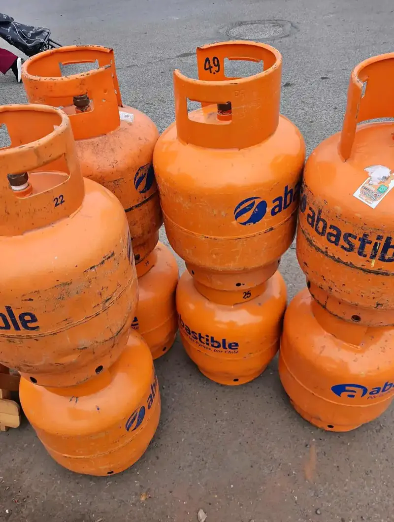 Cilindro de gas Abastible 15 kg usado
