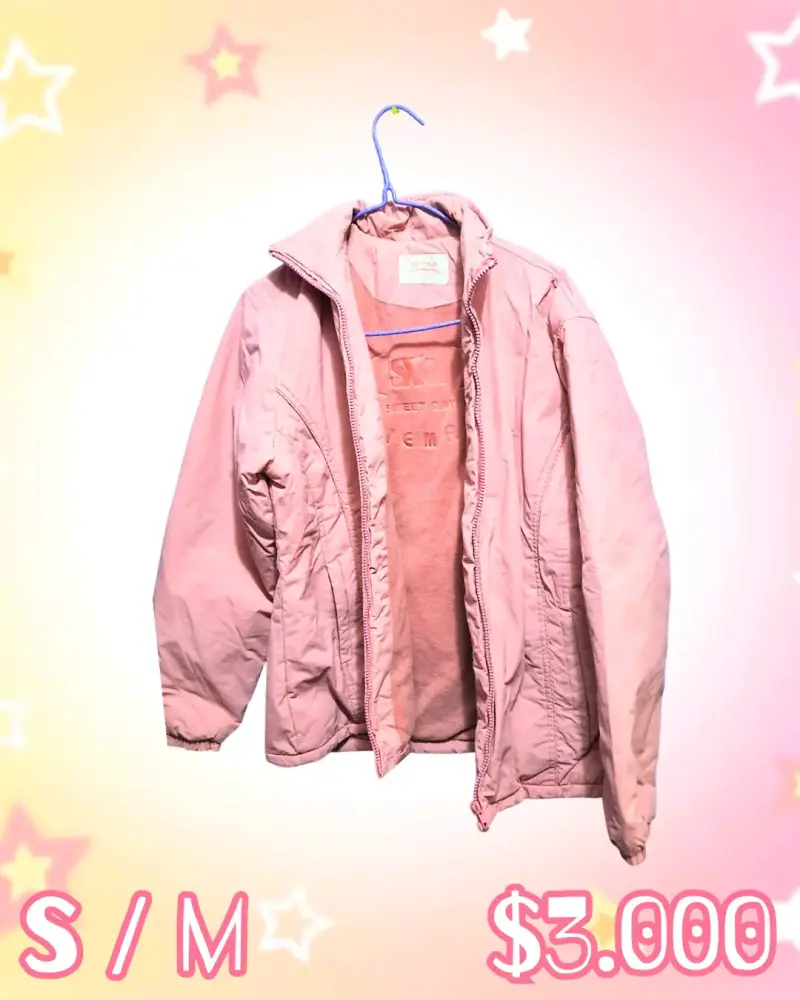 Chaqueta rosa talla S/M