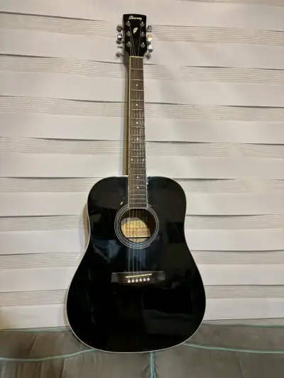 Guitarra acústica Ibanez PF15BK - miniatura 1