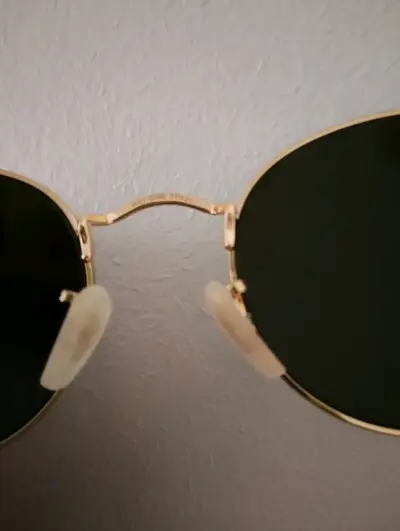 Gafas de sol Ray-Ban azul espejadas. - miniatura 3