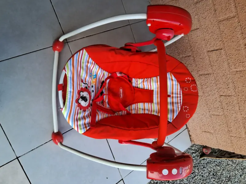Columpio Mecedor para Bebé Rojo Bebesit - 2