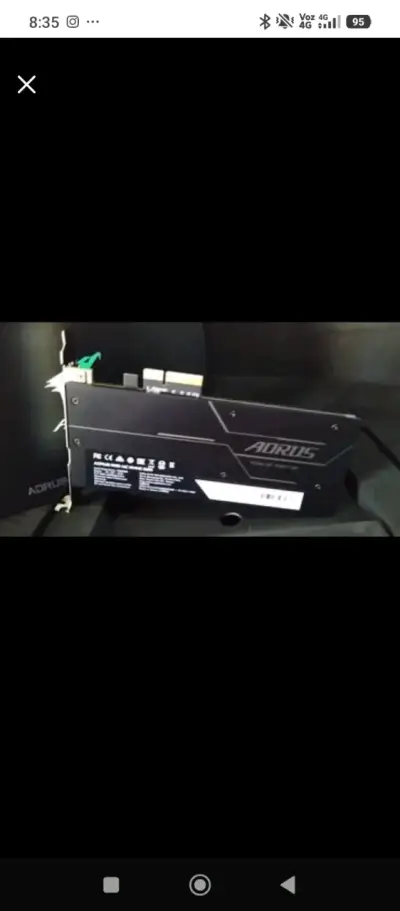 AORUS RGB AIC NVMe SSD 512GB - miniatura 1