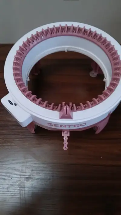 Máquina Tejedora Circular Sentro Rosa - miniatura 3