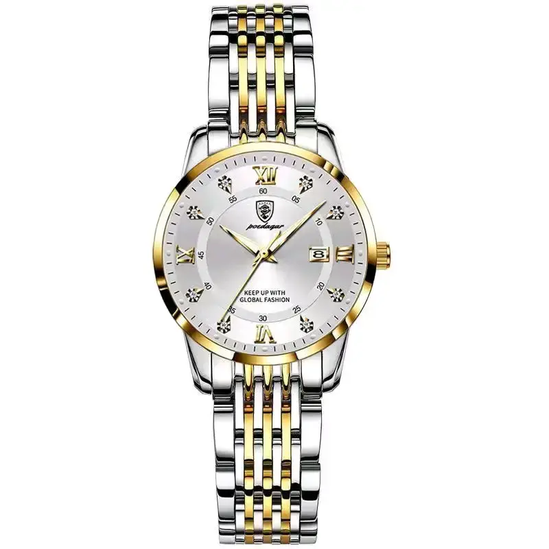 Reloj de Pulsera Plateado y Dorado para Hombre - 1