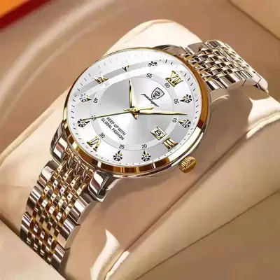 Reloj de Pulsera Plateado y Dorado para Hombre - miniatura 2