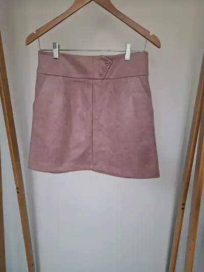 Falda iO corta rosa talla 38 - miniatura 1