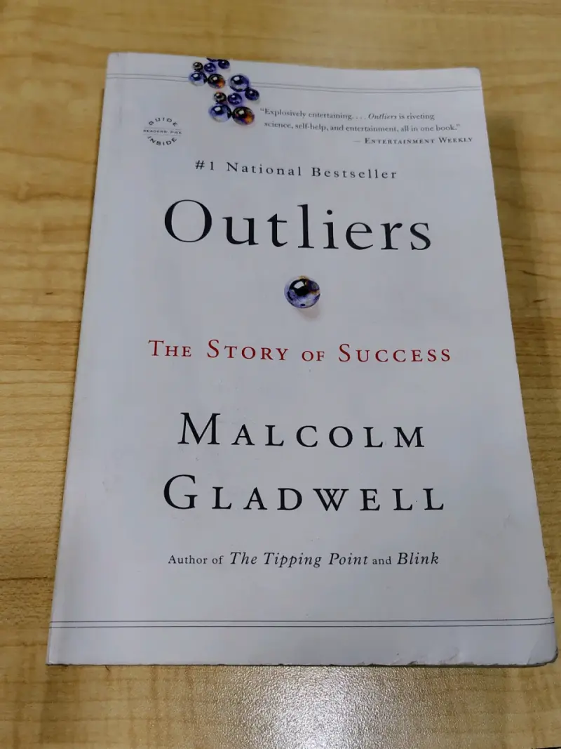 Libro 'Outliers' de Malcolm Gladwell