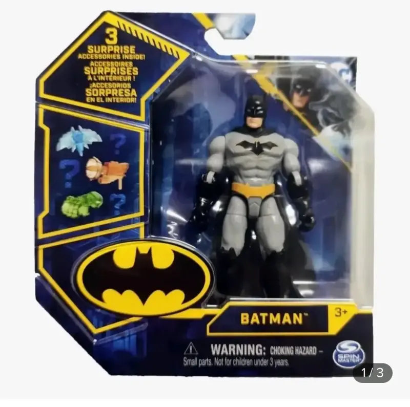 Figura de acción Batman con accesorios sorpresa