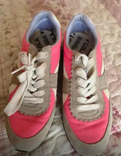 Zapatillas deportivas Bimba y Lola rosas - miniatura 1