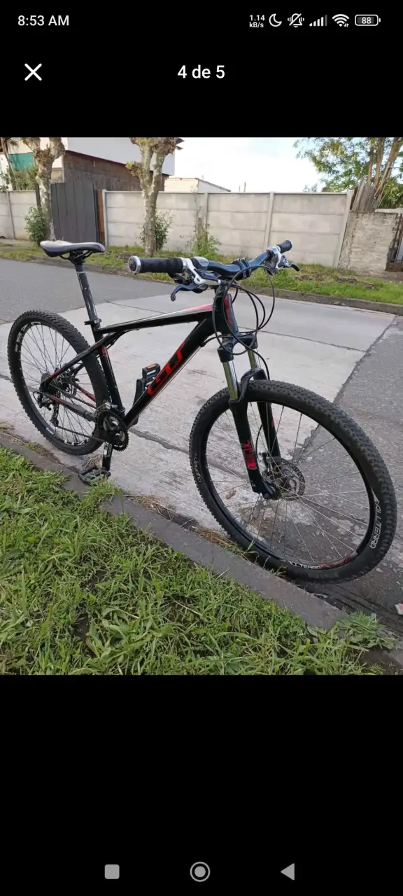 Bicicleta GT de aluminio aro 27.5 - 2