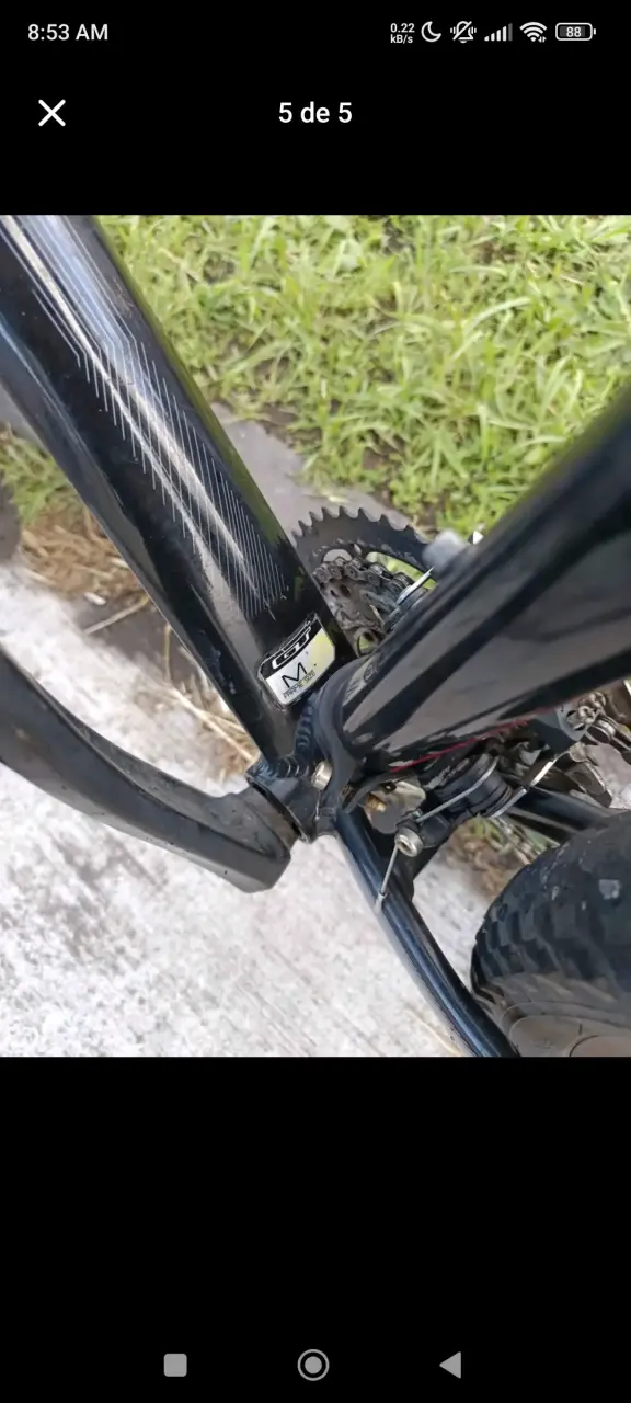 Bicicleta GT de aluminio aro 27.5 - 3