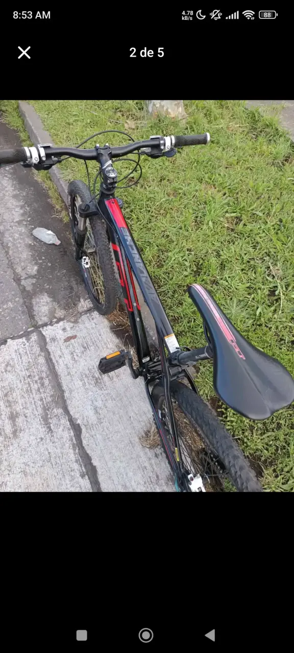 Bicicleta GT de aluminio aro 27.5 - 4