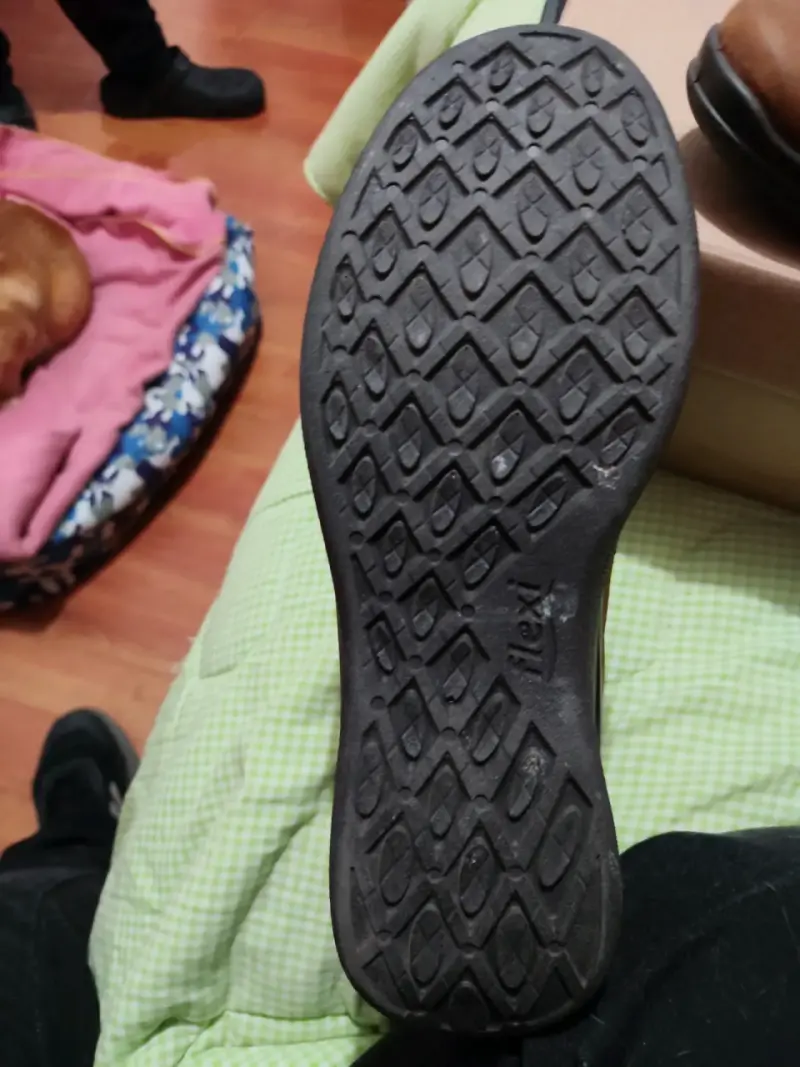 Botas de cuero marrón para mujer Flexi - 2
