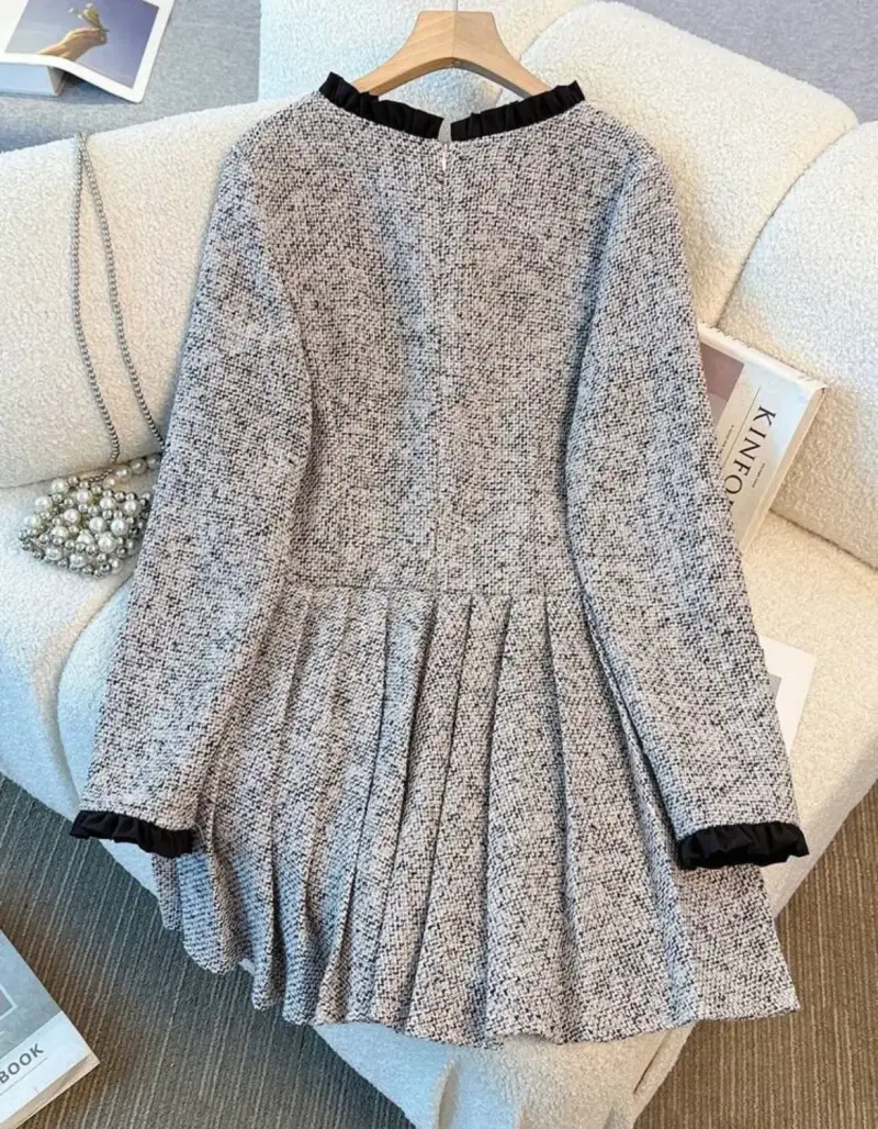 Vestido elegante de lanilla NUEVOS tallas S - 2