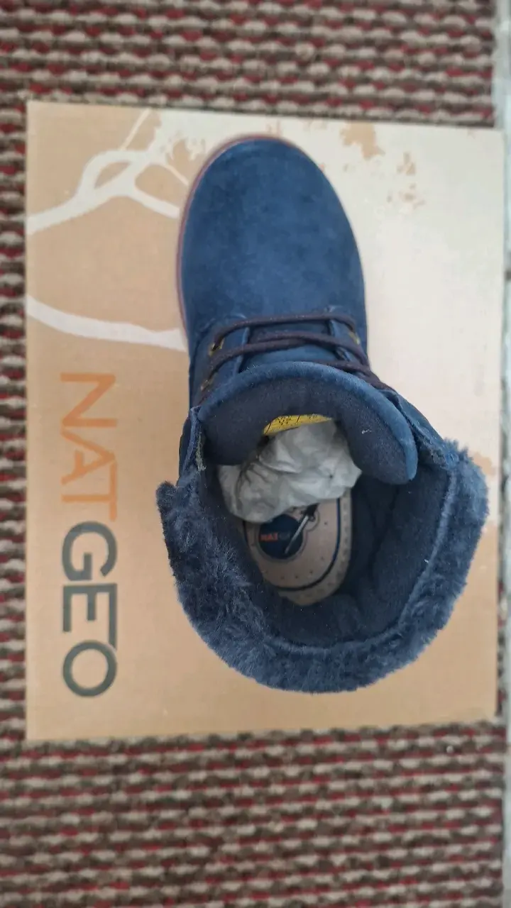 Botas de invierno azul para mujer Nat Geo - 2