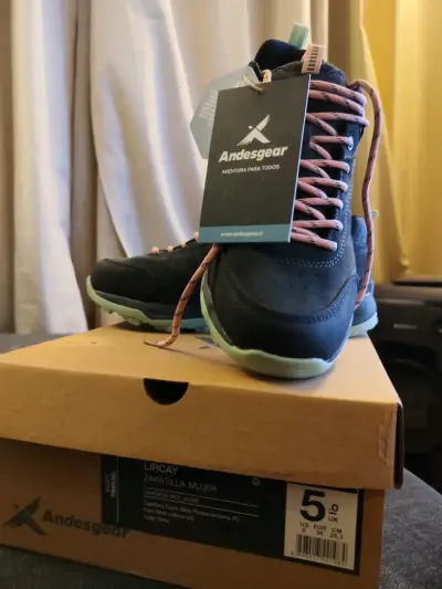 Zapatillas de senderismo impermeables Andesgear para mujer - miniatura 3