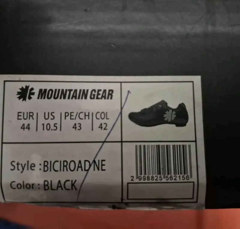 Zapatillas de Ciclismo Mountain Gear Negras - 4