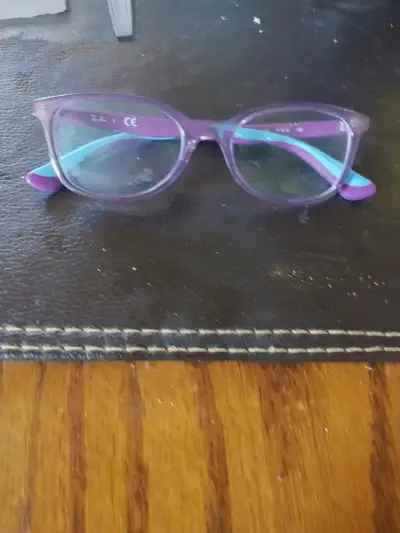 Lentes Ray-Ban morados con estuche niña - miniatura 1