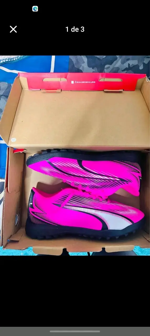 Zapatillas deportivas rosas para hombre Puma - 1