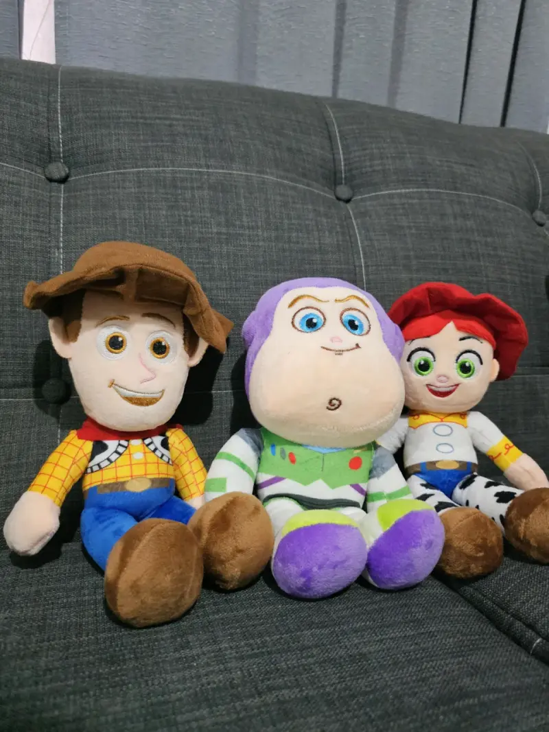Set de peluches Toy Story Woody, Buzz y Jessie - 1