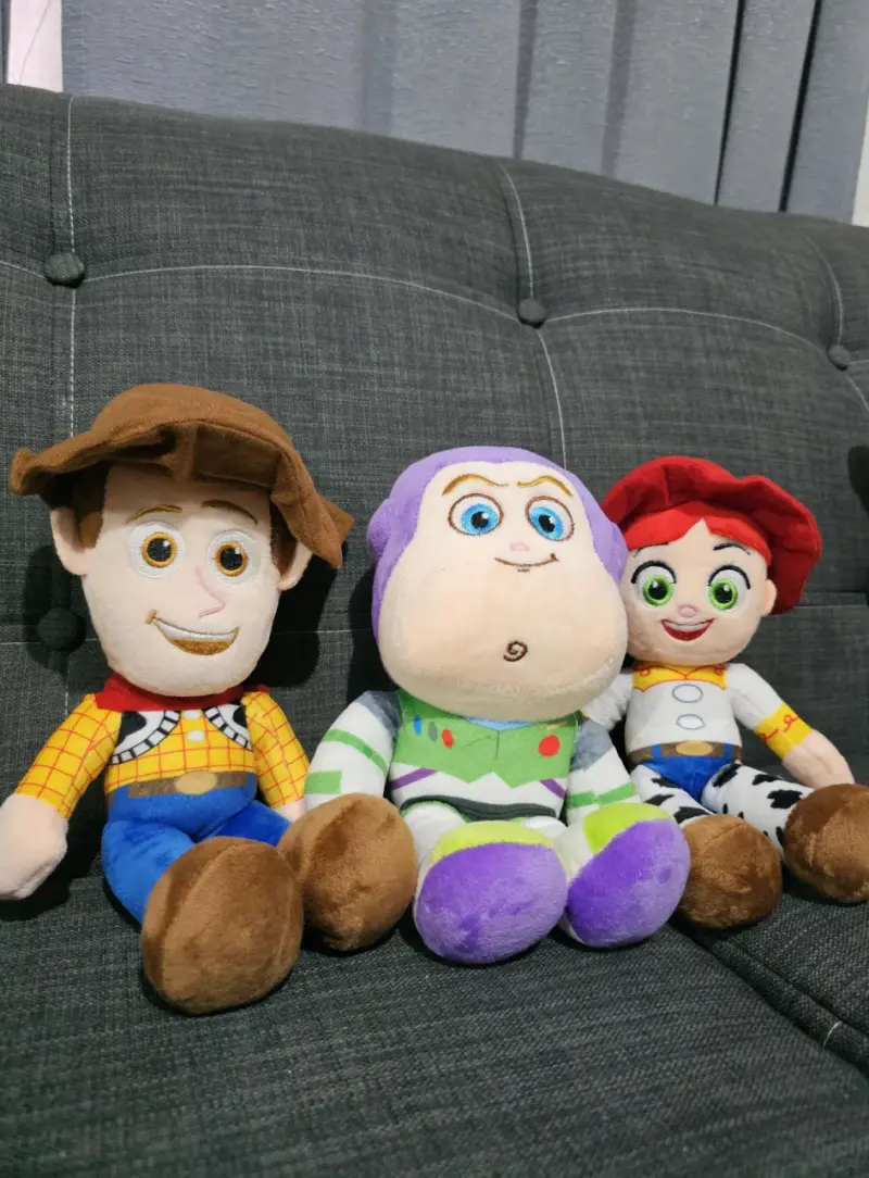 Set de peluches Toy Story Woody, Buzz y Jessie - 2