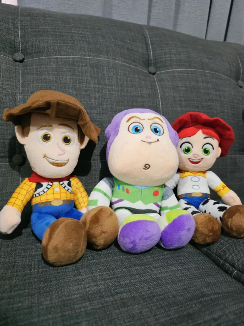 Set de peluches Toy Story Woody, Buzz y Jessie - 3