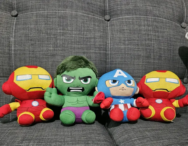 Set de Peluches de Superhéroes Marvel - 5