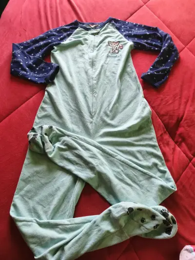 Pijamas enteros de polar para mujer con diseños ta - miniatura 5