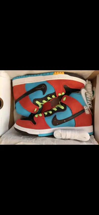 Nike SB Dunk High di'orr - miniatura 1