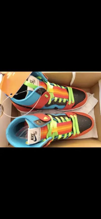 Nike SB Dunk High di'orr - miniatura 3