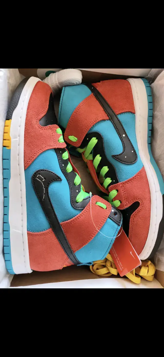 Nike SB Dunk High di'orr - 4