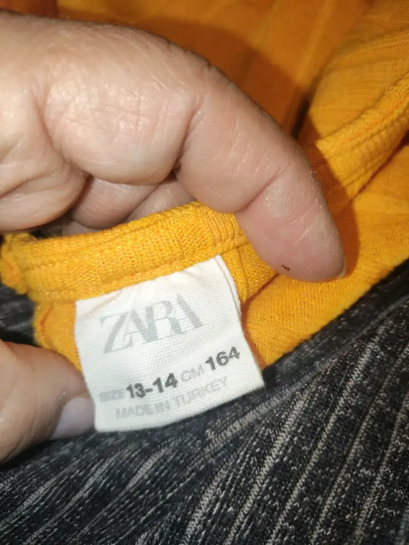 Enterito amarillo de punto Zara para mujer - 3