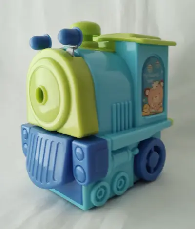 Sacapuntas tren infantil con lápices Disney - miniatura 4