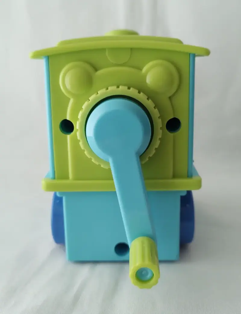 Sacapuntas tren infantil con lápices Disney - 5