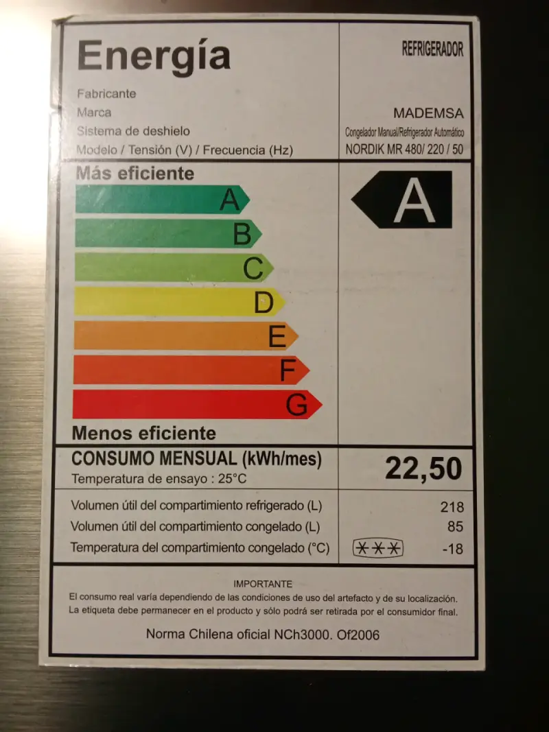 Refrigerador Mademsa - 1